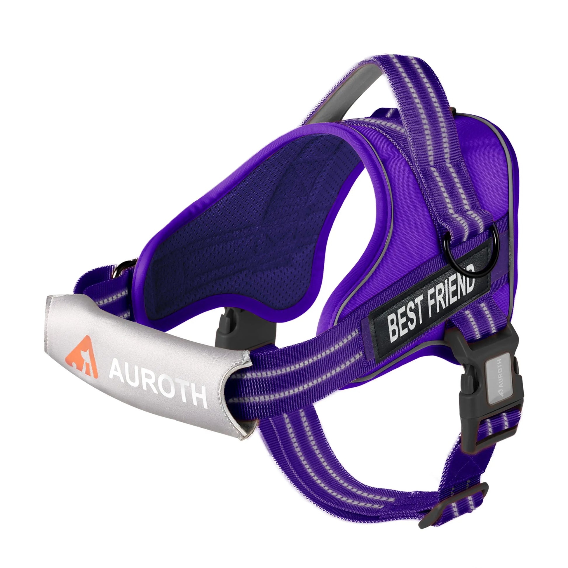 【#Summersale】No Pull Dog Harness Straps, Safety Harnesses for Dogs – Soft Padded Service Vest, Reflective, Adjustable, Easy on & off – Ideal for Walking & Training, Fits Small, Medium & Large Dogs