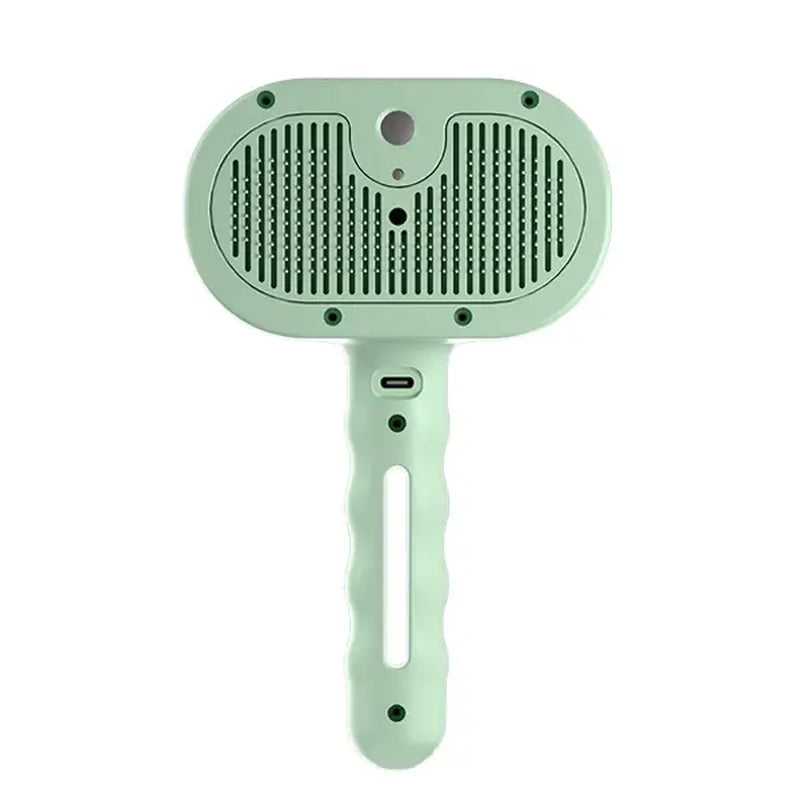 Blue Light Model Steam Brush,Dog Brush, Brush, Pet Spray, Steam Brush, for Dogs and , Anti-Static Hair Removal , Hair , Grooming Tools for Long and Short-Haired Pets, Purple Stuff