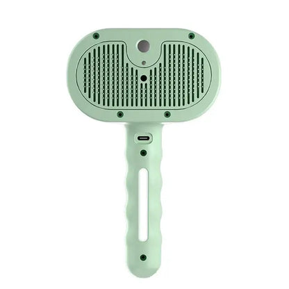 Blue Light Model Steam Brush,Dog Brush, Brush, Pet Spray, Steam Brush, for Dogs and , Anti-Static Hair Removal , Hair , Grooming Tools for Long and Short-Haired Pets, Purple Stuff