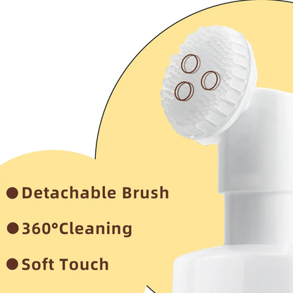 Petpawcare Dog Paw Cleaner 5 Oz No Rinse Balm for Dry Cracked Paws & Nose with Microfiber Towel & Travel Bag for Dogs Cats