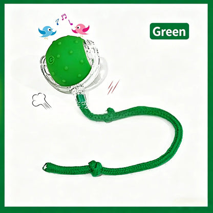 2026 New Smart Automatic Rolling Rubber Ball Cat Toy - USB Rechargeable, Light-Up, Quiet, Bite-Resistant, Wear-Resistant, Non-Toxic, Shatterproof, Plain, Adjustable Mode, Speedy Tail Moving, Universal Fit Interactive Pet Toy (Free Gift Included)