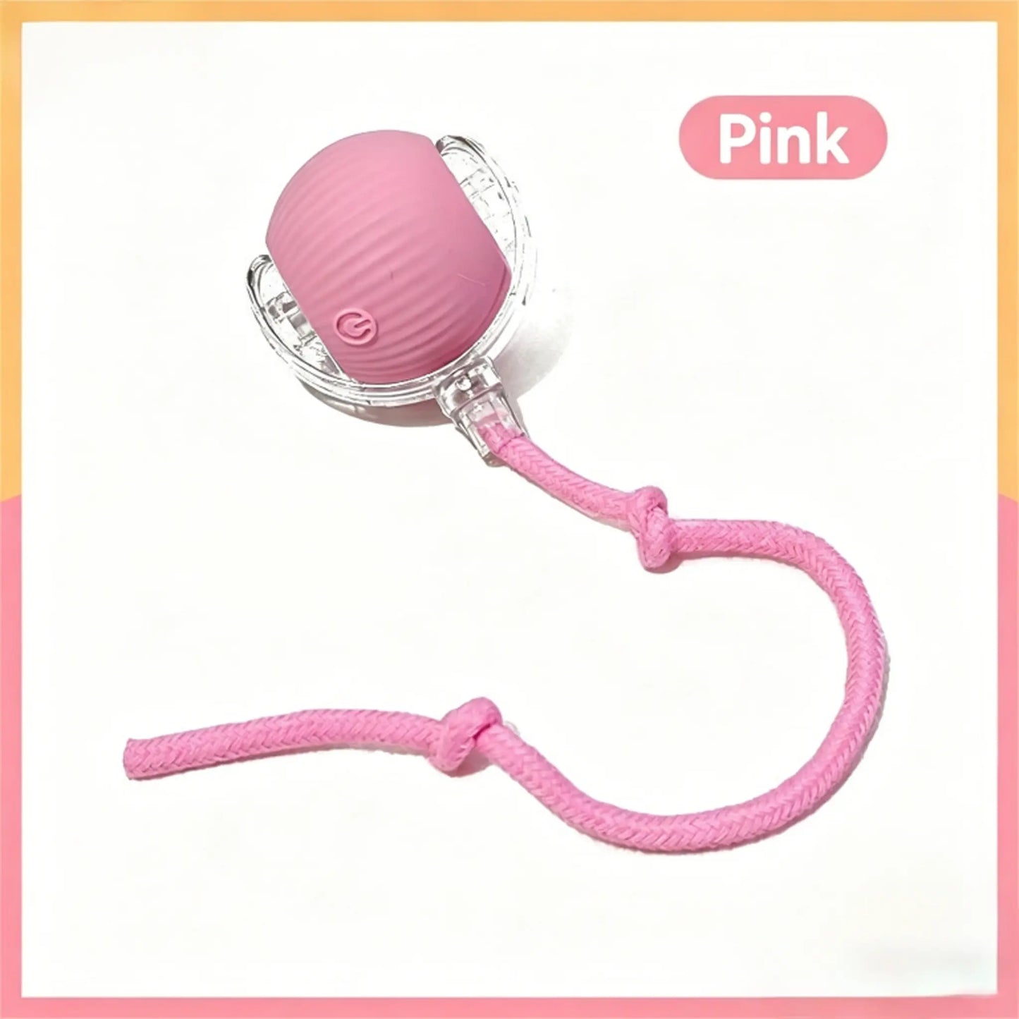 2026 New Smart Automatic Rolling Rubber Ball Cat Toy - USB Rechargeable, Light-Up, Quiet, Bite-Resistant, Wear-Resistant, Non-Toxic, Shatterproof, Plain, Adjustable Mode, Speedy Tail Moving, Universal Fit Interactive Pet Toy (Free Gift Included)