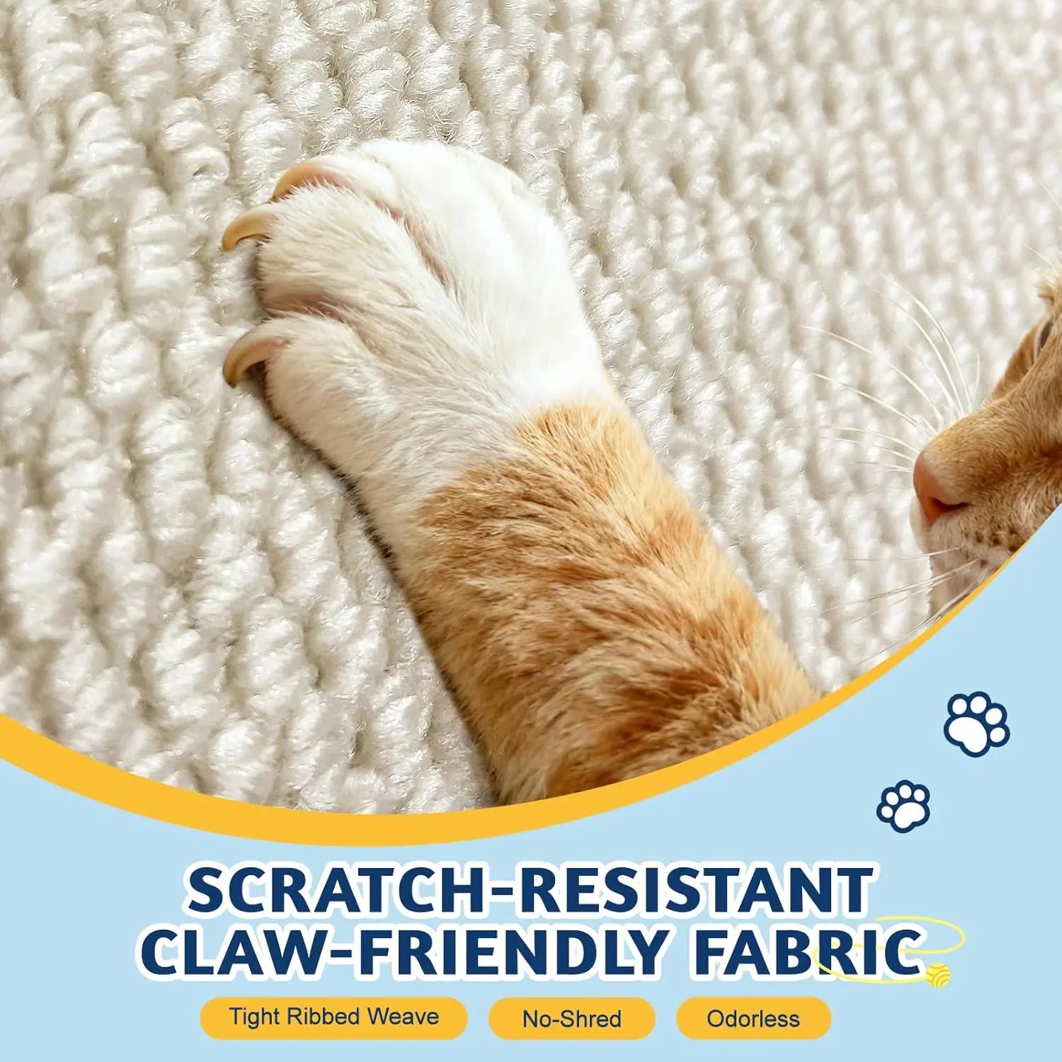 Door Protector for Cats - Eco-Friendly Scratch Mat for Door Frames, Furniture, and Couch Sides, Durable and Safe Solution for Indoor Cats
