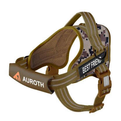 【#Summersale】No Pull Dog Harness Straps, Safety Harnesses for Dogs – Soft Padded Service Vest, Reflective, Adjustable, Easy on & off – Ideal for Walking & Training, Fits Small, Medium & Large Dogs