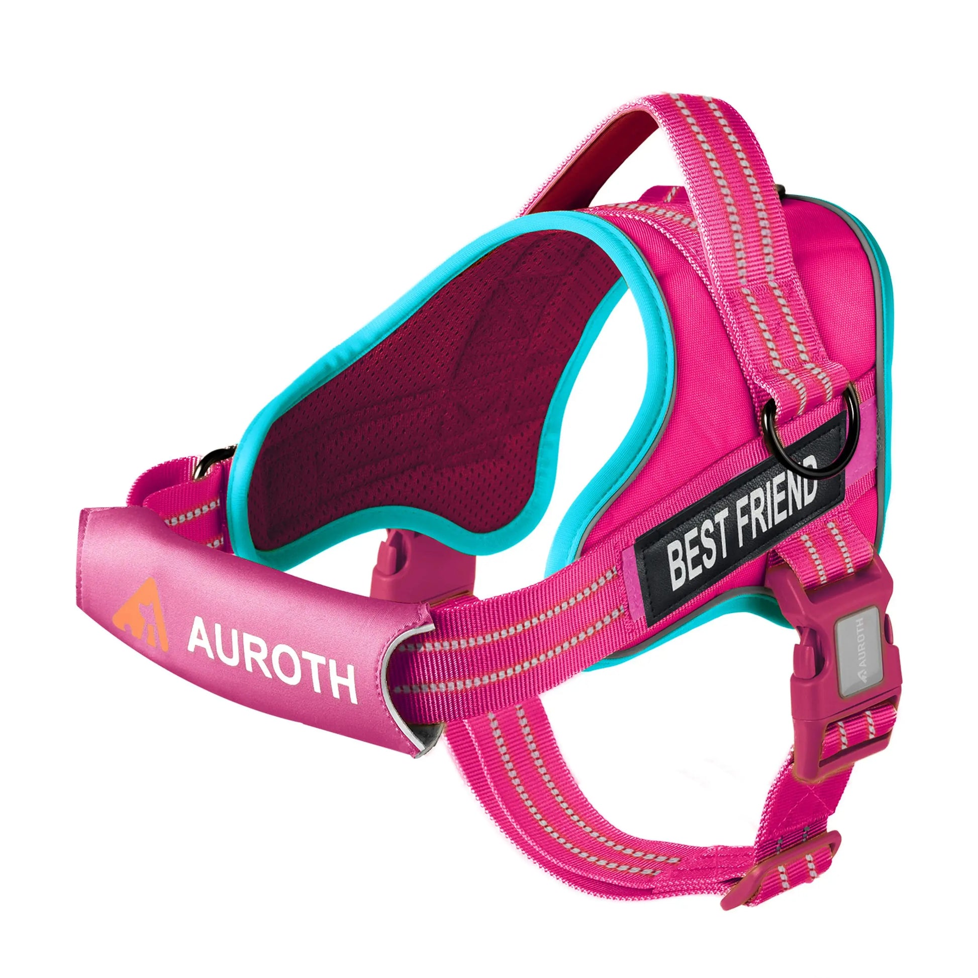 【#Summersale】No Pull Dog Harness Straps, Safety Harnesses for Dogs – Soft Padded Service Vest, Reflective, Adjustable, Easy on & off – Ideal for Walking & Training, Fits Small, Medium & Large Dogs