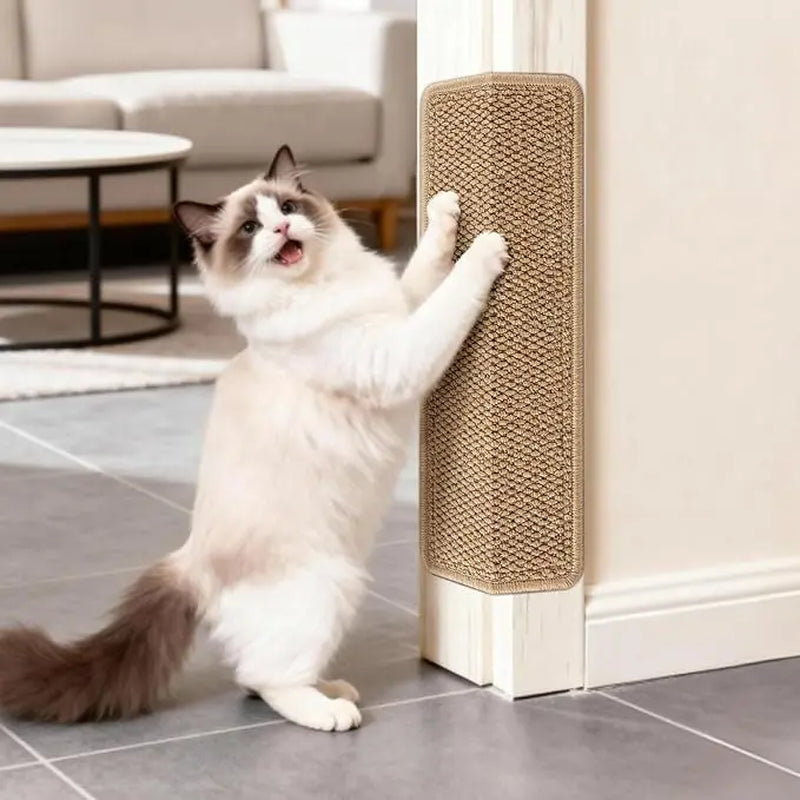 Door Protector for Cats - Eco-Friendly Scratch Mat for Door Frames, Furniture, and Couch Sides, Durable and Safe Solution for Indoor Cats