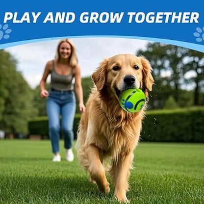Pet Sound Toy Ball, Silicone Dog Treats Dispenser Ball, Interactive Dog Training Ball, Interactive Pet Chew Toys, Fun Indoor and Outdoor Dog Toy, Durable Chew