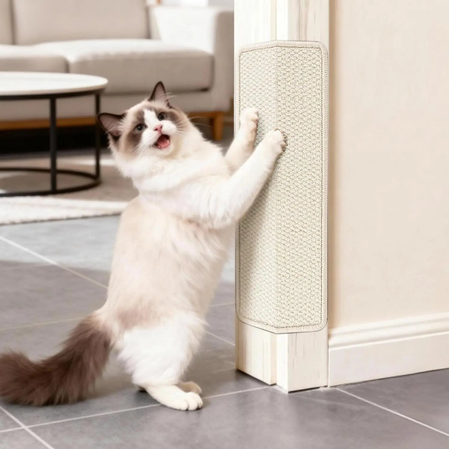 Door Protector for Cats - Eco-Friendly Scratch Mat for Door Frames, Furniture, and Couch Sides, Durable and Safe Solution for Indoor Cats