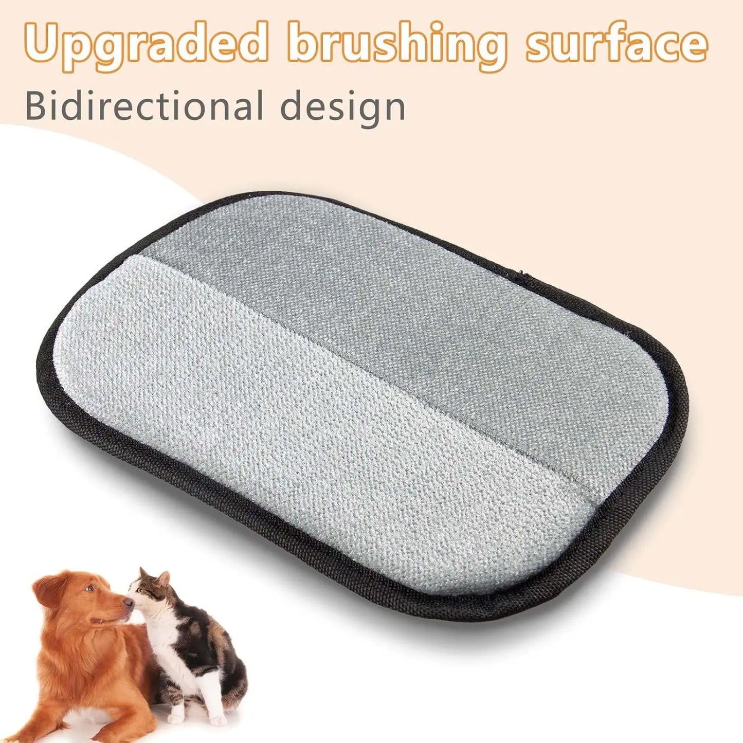 Yeewayveh Reusable Pet Hair Removal Gloves - Multi-Pack Static Fur Cleaning Mitts for Furniture, Bedding, Clothing, and Vehicles