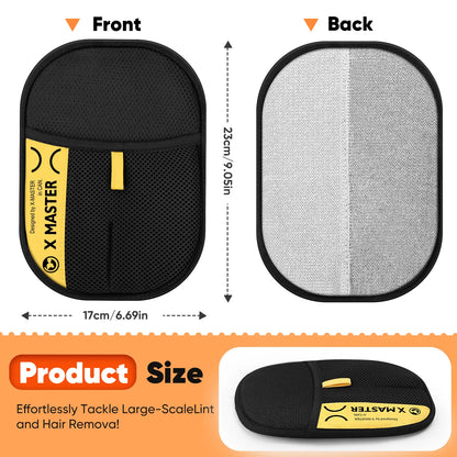 [Dealsforyoudays]Upgrade Pet Hair Remover Electrostatic Gloves-1Pcs,Reusable Pet Hair Removal Glove for Cats & Dogs, Premium Cat & Dog Hair Remover Mitt for Couch Furniture Carpet Car Seat, # Summervibes