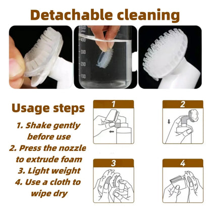 Petpawcare Dog Paw Cleaner 5 Oz No Rinse Balm for Dry Cracked Paws & Nose with Microfiber Towel & Travel Bag for Dogs Cats