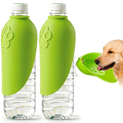 Portable Dog Water Bottle | Foldable Pet Water Bottle with Drinking- Dog Travel Water Dispenser, Dog Stuff Accessories Items, Walking and Hiking, Dealsforyoudays