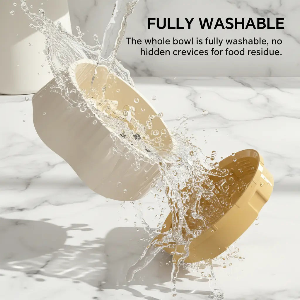 Large Snowflake Maze Slow Feeding Bowl for Dogs - 2-in-1 Design with Removable Insert, Dual Feed Modes, Durable Construction, Easy to Clean, Non-Slip Rubber Base, Promotes Healthy Digestion and Reduces Bloating