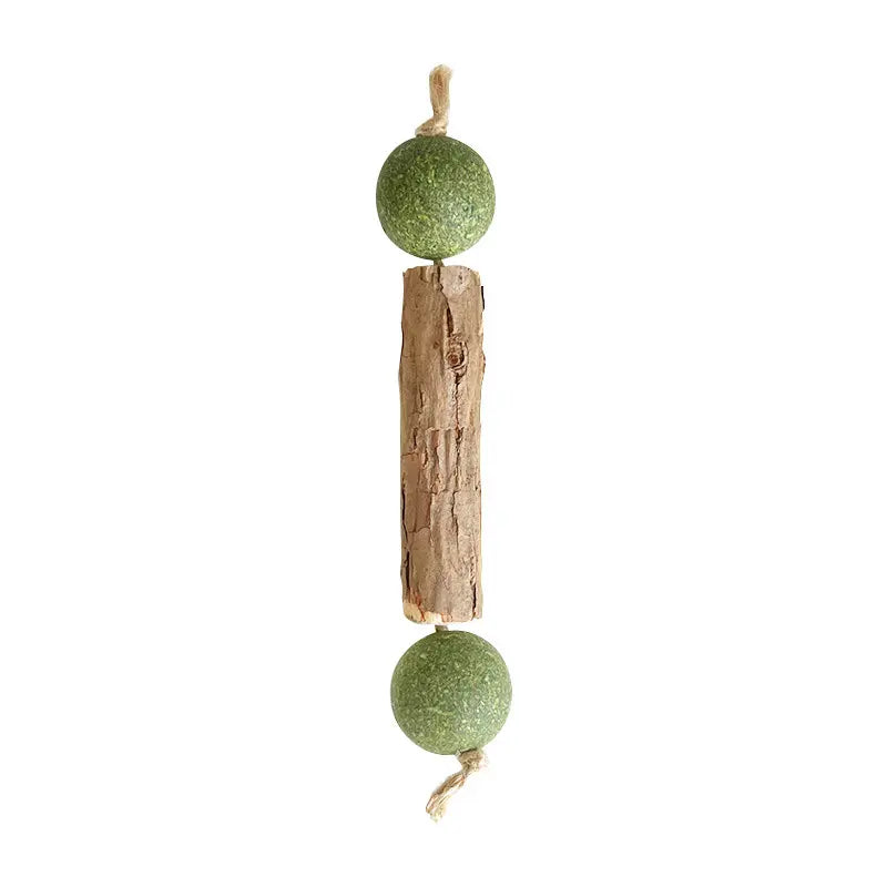 6-Pcs Natural Silvervine & Catnip Dental Chew Sticks for Cats - Calming Support, Teeth Cleaning, Fresh Breath, Boredom Buster