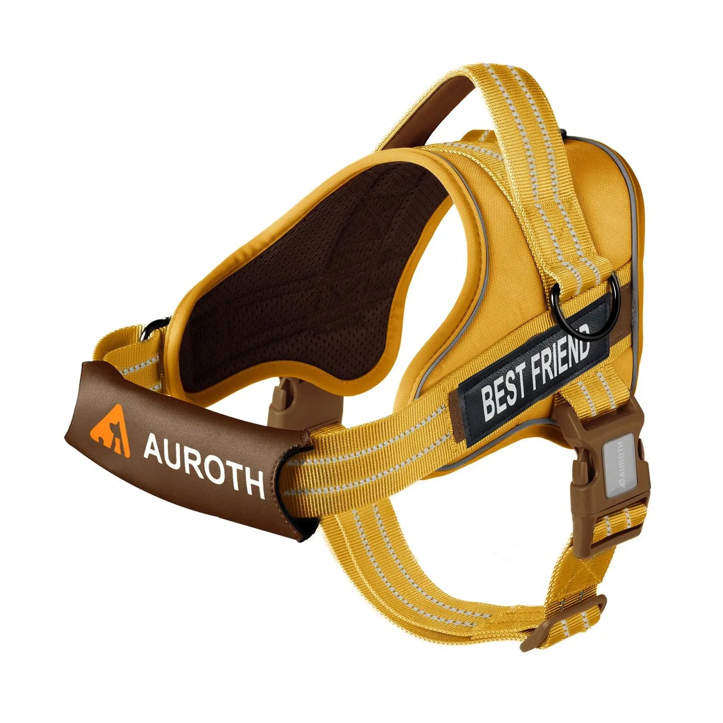 【#Summersale】No Pull Dog Harness Straps, Safety Harnesses for Dogs – Soft Padded Service Vest, Reflective, Adjustable, Easy on & off – Ideal for Walking & Training, Fits Small, Medium & Large Dogs