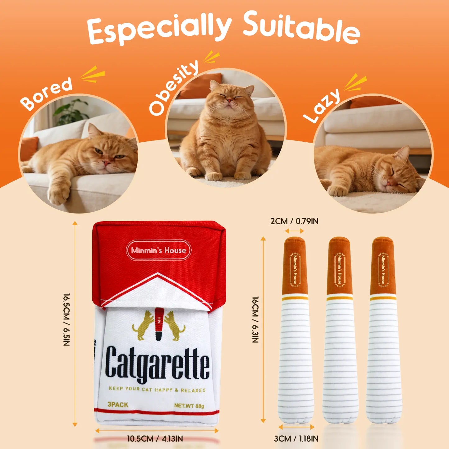 Catnip Toys with A+ Premium Natural Catnip – Baby-Grade Interactive Chew & Kicker Toys for Indoor Cats & Kittens, Boredom & Stress Relief #Summervibes #Petlovers