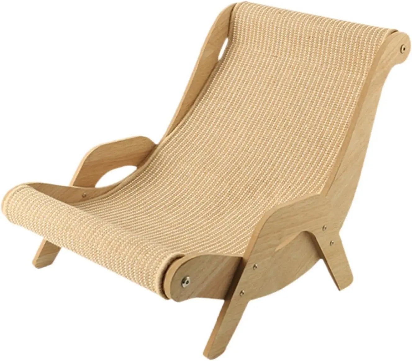 Multifunctional Sisal Cat Chair - Beach - Style Cat Furniture with Scratching Board. Sturdy Cat Hammock Lounger, Ideal for Kittens, Indoor Cats & Small Dogs. a Cozy, Durable, and Entertaining Pet Haven. Beds Home